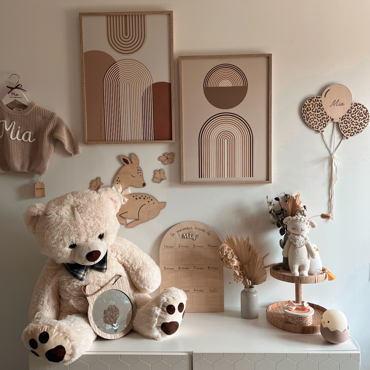10 personalisierte Geschenke zur Geburt, Taufe & Einschulung – mit Namen & Liebe gemacht