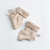 knitted booties