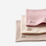 Rib knit set: hat & neck scarf
