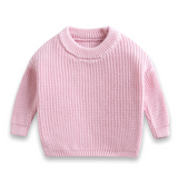 Handgestrickter personalisierter Strickpullover aus 100% Baumwolle