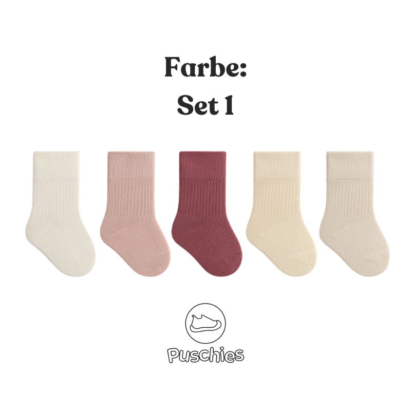 Premium Baumwollsocken (5er-Set)