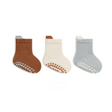 Anti-Rutsch Baby Socken (3er-Pack)