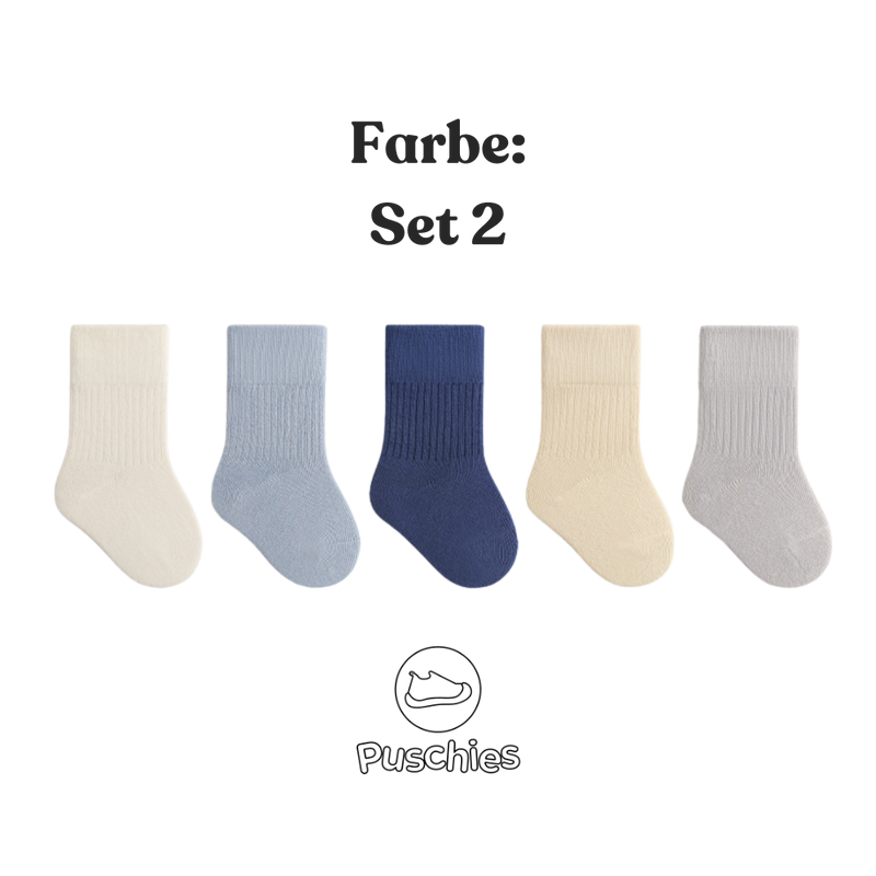 Premium Baumwollsocken (5er-Set)