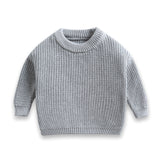 Handgestrickter personalisierter Strickpullover aus 100% Baumwolle