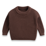 Handgestrickter personalisierter Strickpullover aus 100% Baumwolle