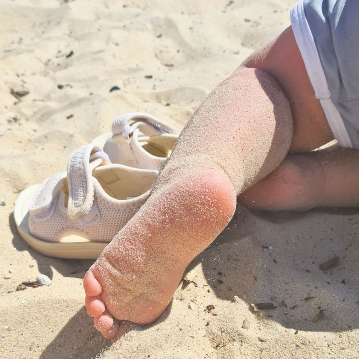 Sommerflitzer - Kinder Sandalen mit Klettverschluss | Ultraleicht & Barfußfreundlich