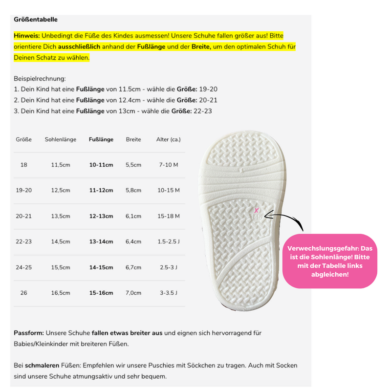 Yeezy top schuhe größentabelle