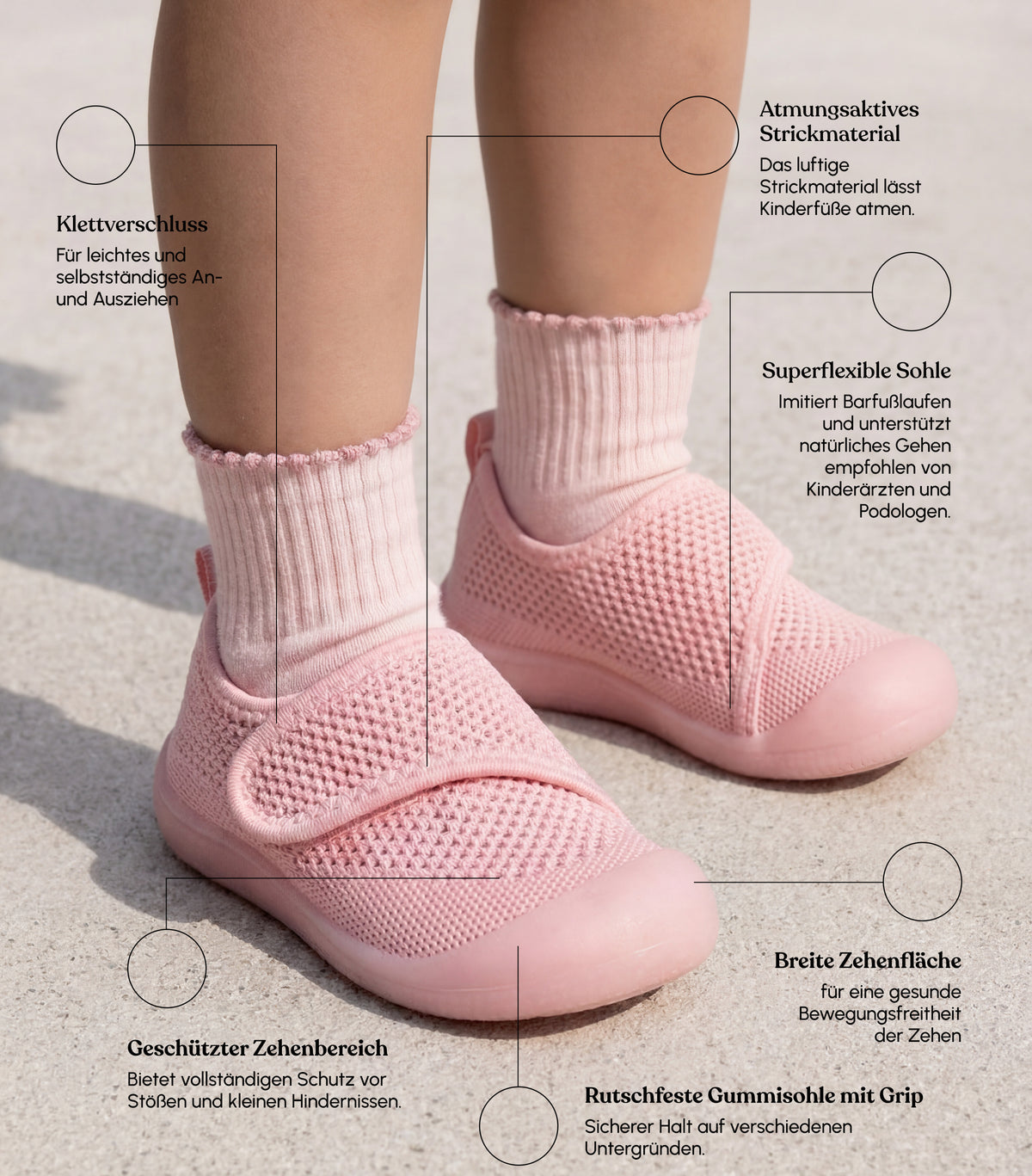 Shoes for healthy foot development