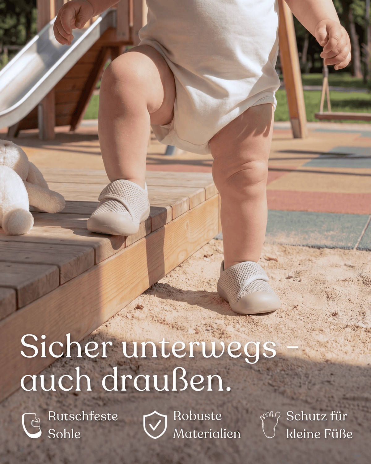Abenteurer - rutschfeste & ergonomische Kleinkind Barfußschuhe