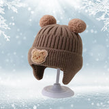 Süße Wintermütze aus Baumwolle