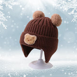 Süße Wintermütze aus Baumwolle