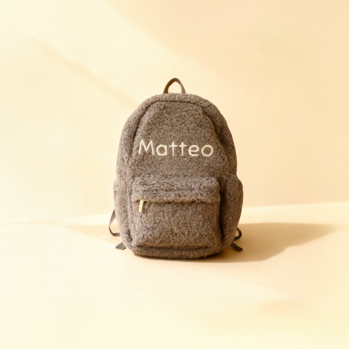 Personalized teddy backpack with name – daycare backpack for kids