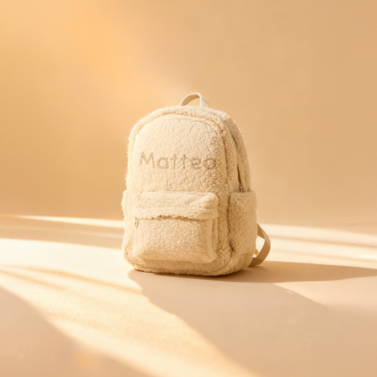 Personalized teddy backpack with name – daycare backpack for kids