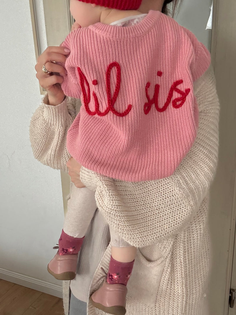 Personalized knit sweaters for little explorers