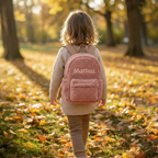 Personalized teddy backpack with name – daycare backpack for kids
